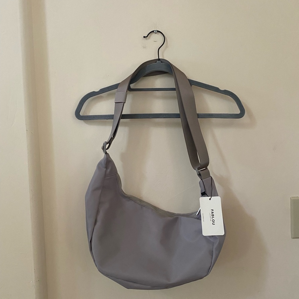 Fablou London Everyday Comfort Bag LUNA Steel Gray NWT - Picture 2 of 10